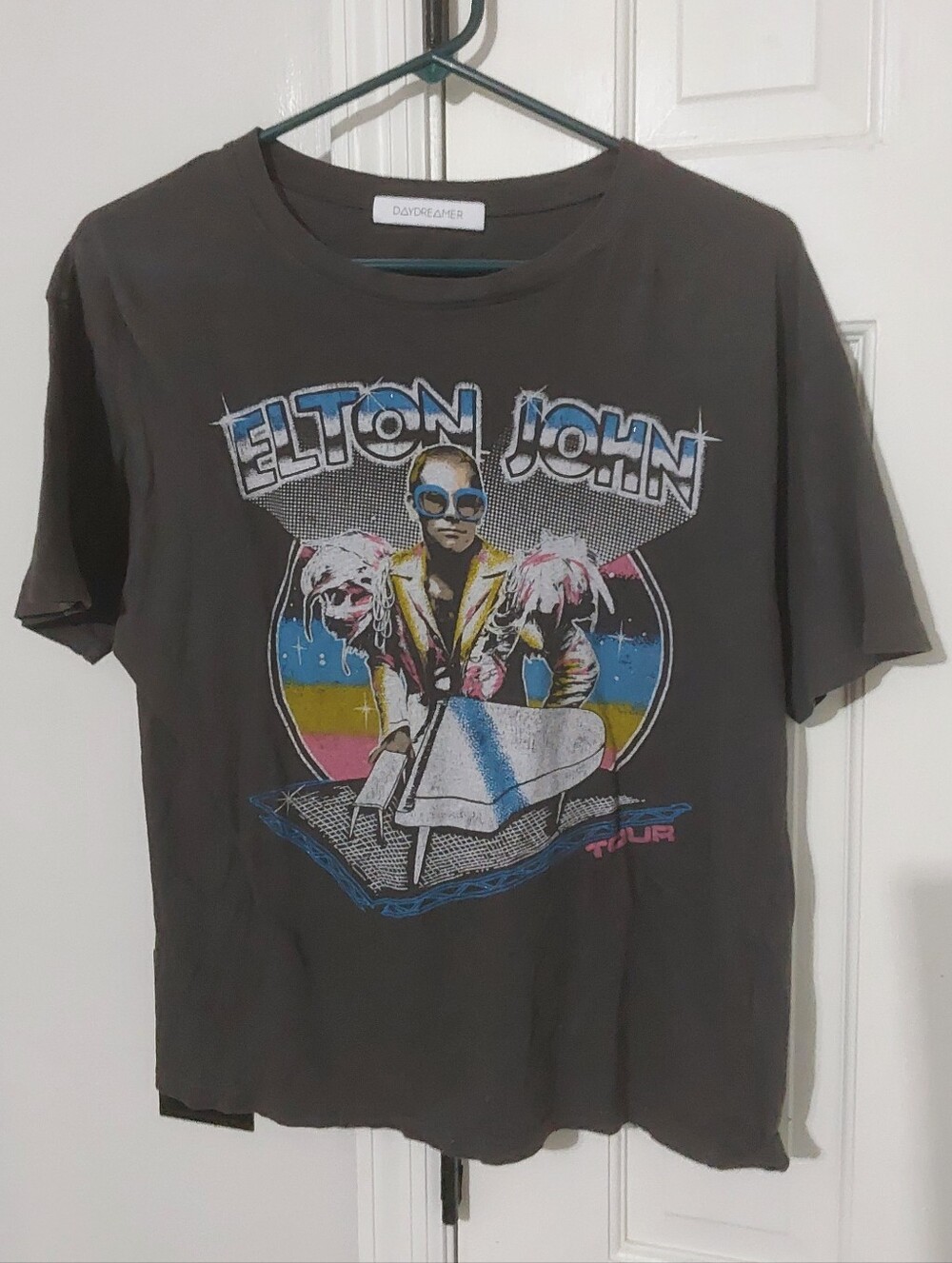DAYDREAMER NWOT Oversized Elton John Tour tee